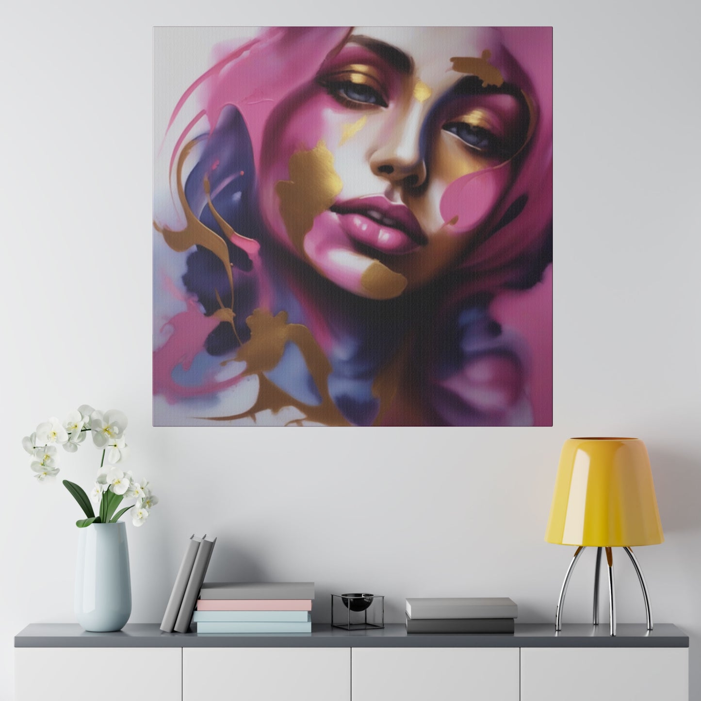 Lavender Reverie digital art Canvas, Stretched, 0.75"