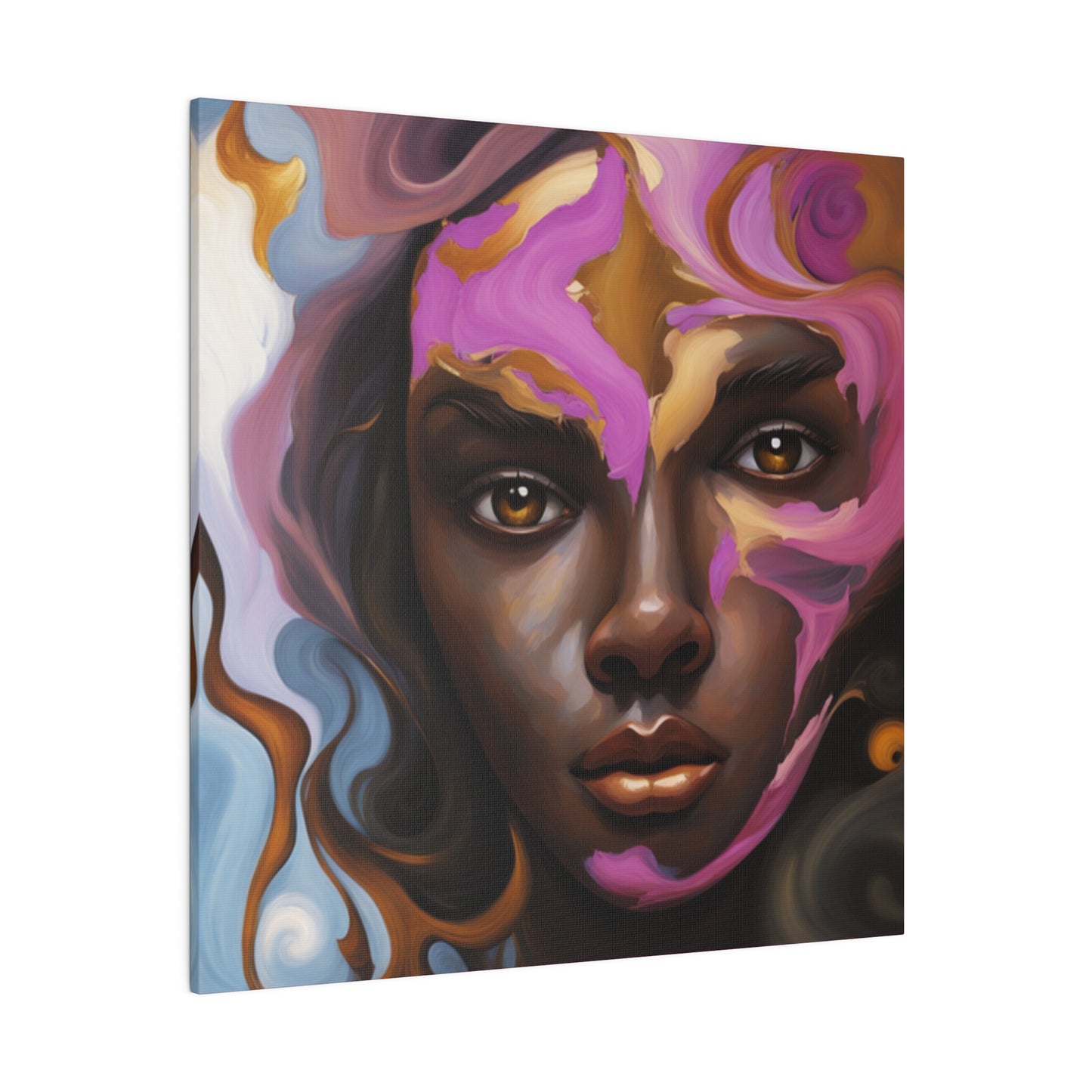 Copper wonders digital art Canvas, Stretched, 0.75"