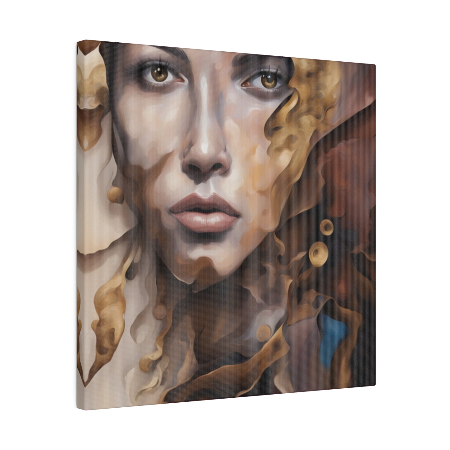 Mudfight whisper digital art Canvas, Stretched, 0.75