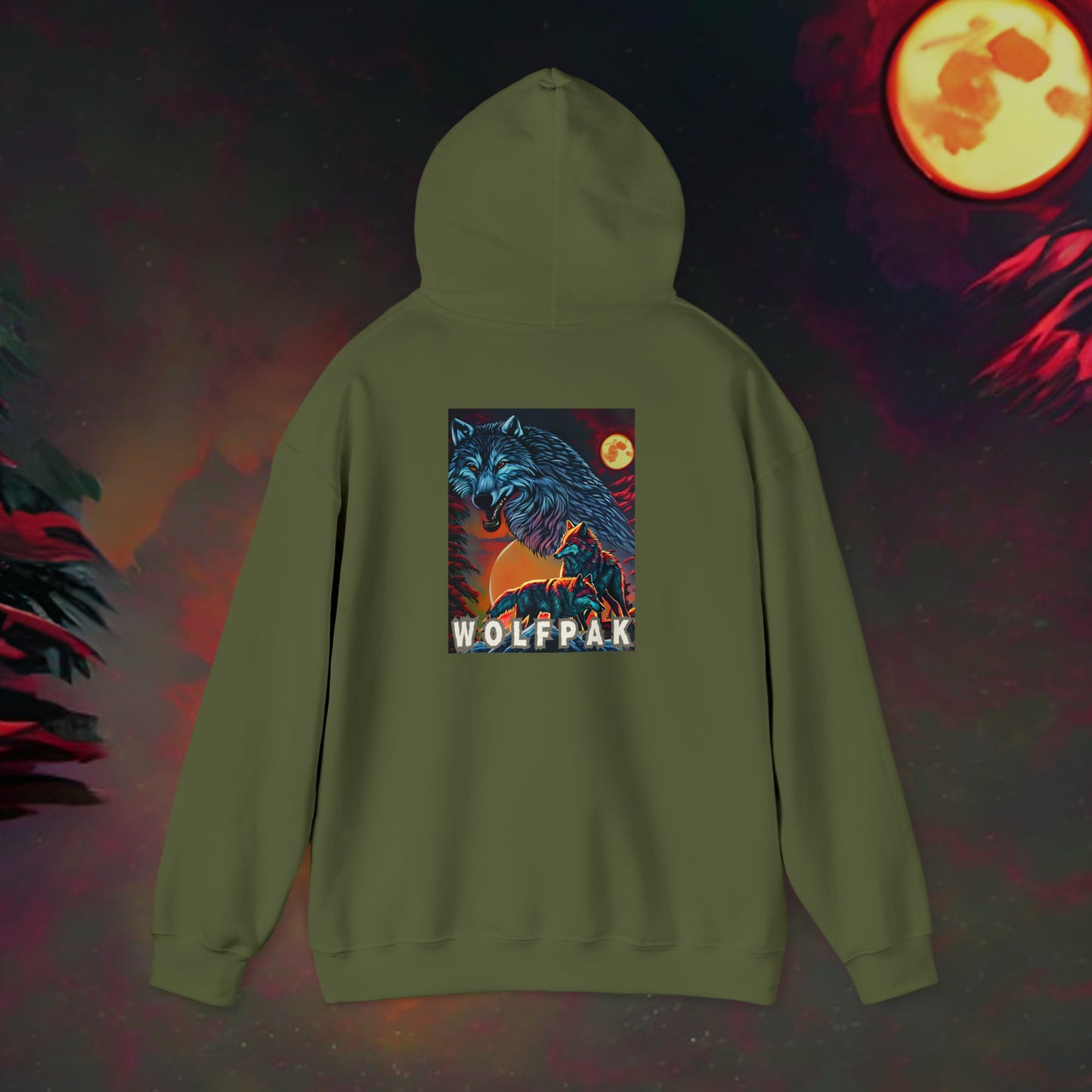 WolfPak Hoodie - Unisex Heavy Blend™ Hooded Sweatshirt