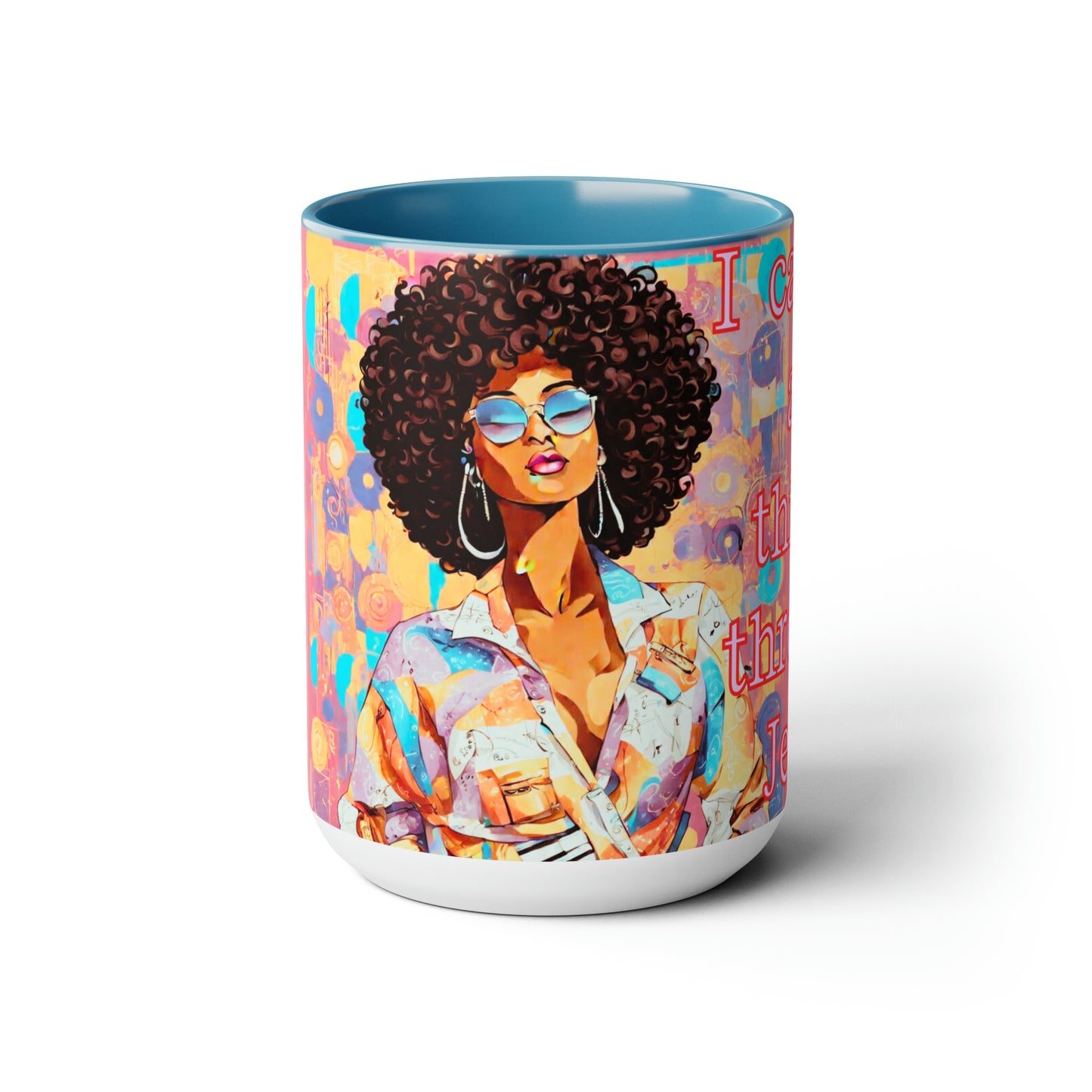 African-American women musical I can do all things15 oz ceramic mug