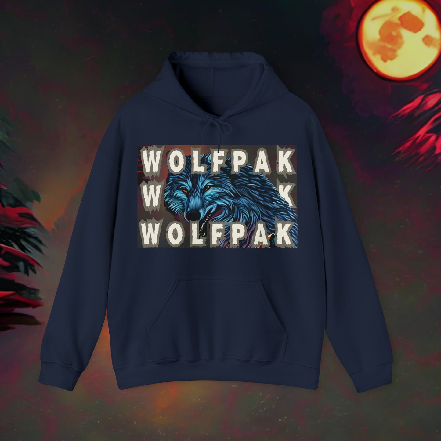 WolfPak Hoodie - Unisex Heavy Blend™ Hooded Sweatshirt