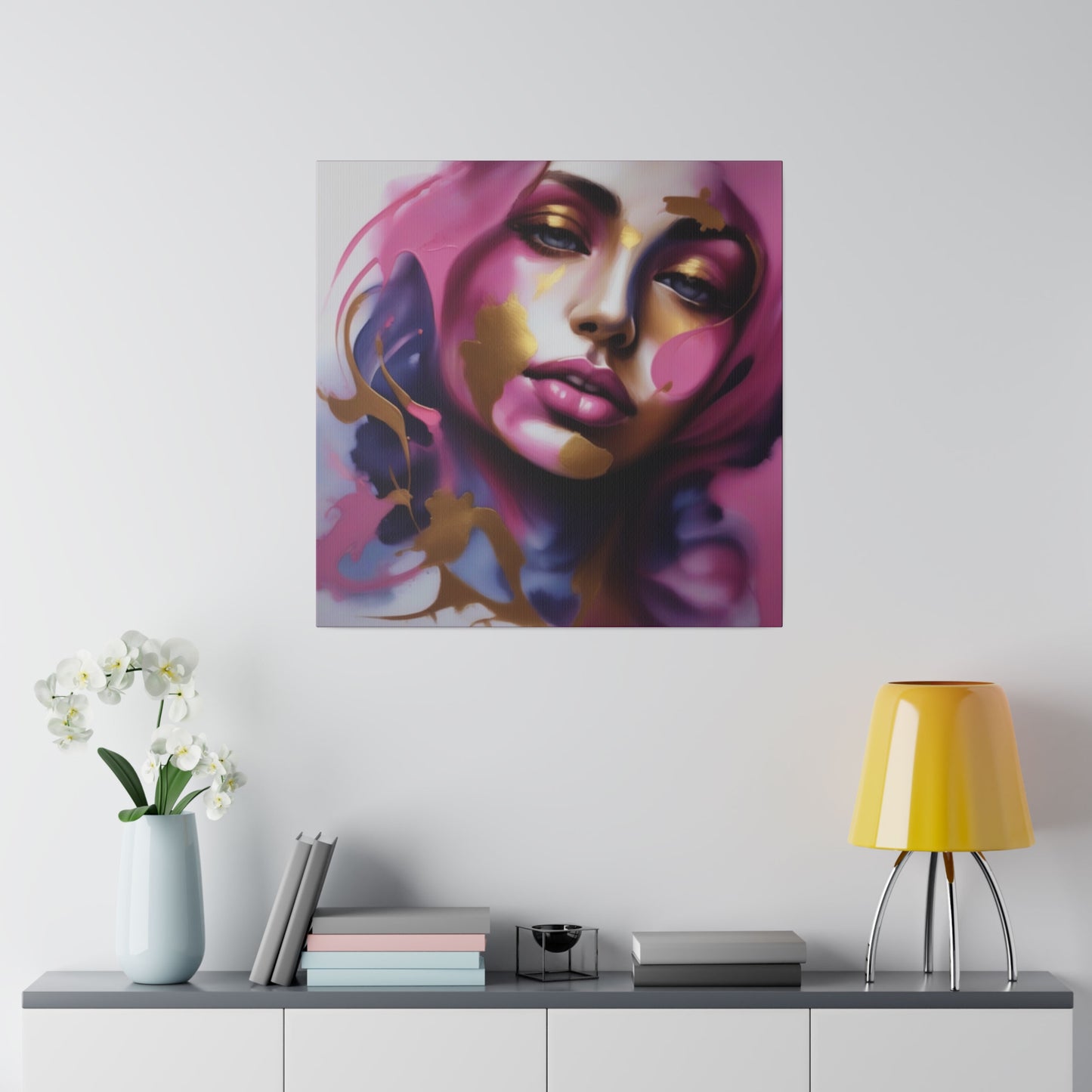 Lavender Reverie digital art Canvas, Stretched, 0.75"