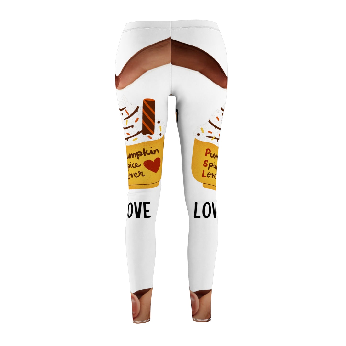 Cozy Fall Vibes Pumpkin Spice Lover Leggings with Love