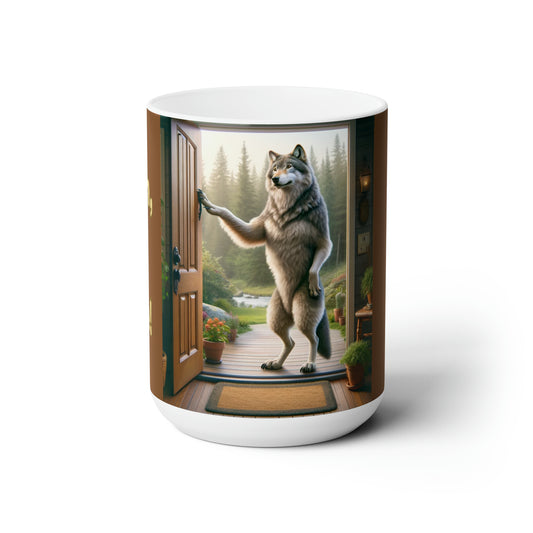 Hi Hun Im home Mug Ceramic Mug 15 oz