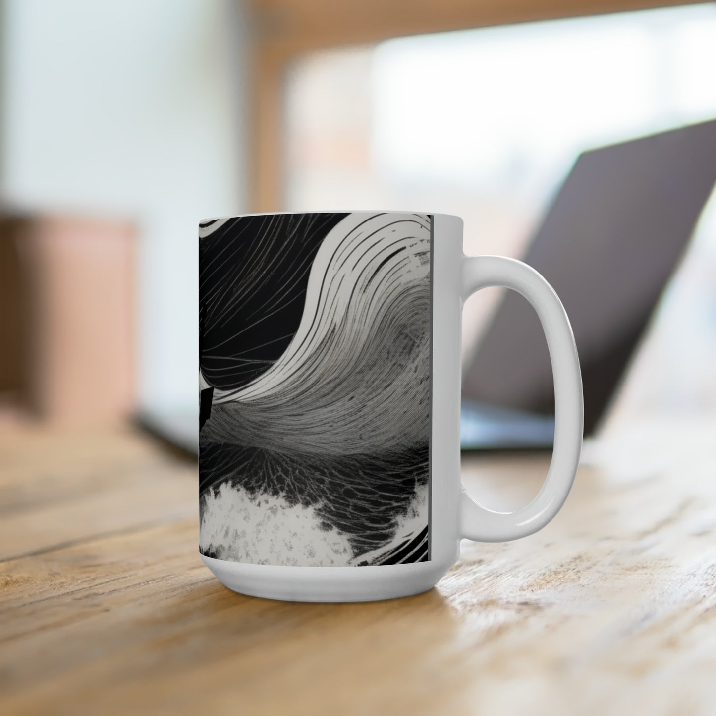 In season abstract Ceramic Mug 15 oz