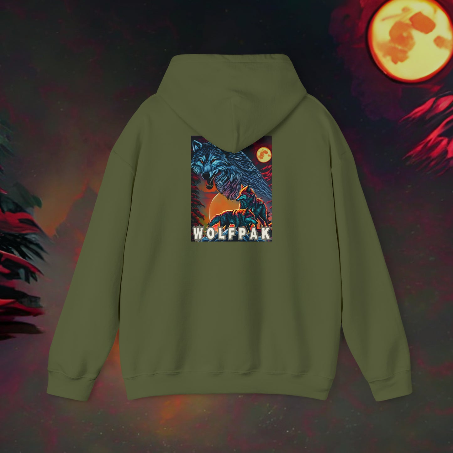 WolfPak Hoodie - Unisex Heavy Blend™ Hooded Sweatshirt