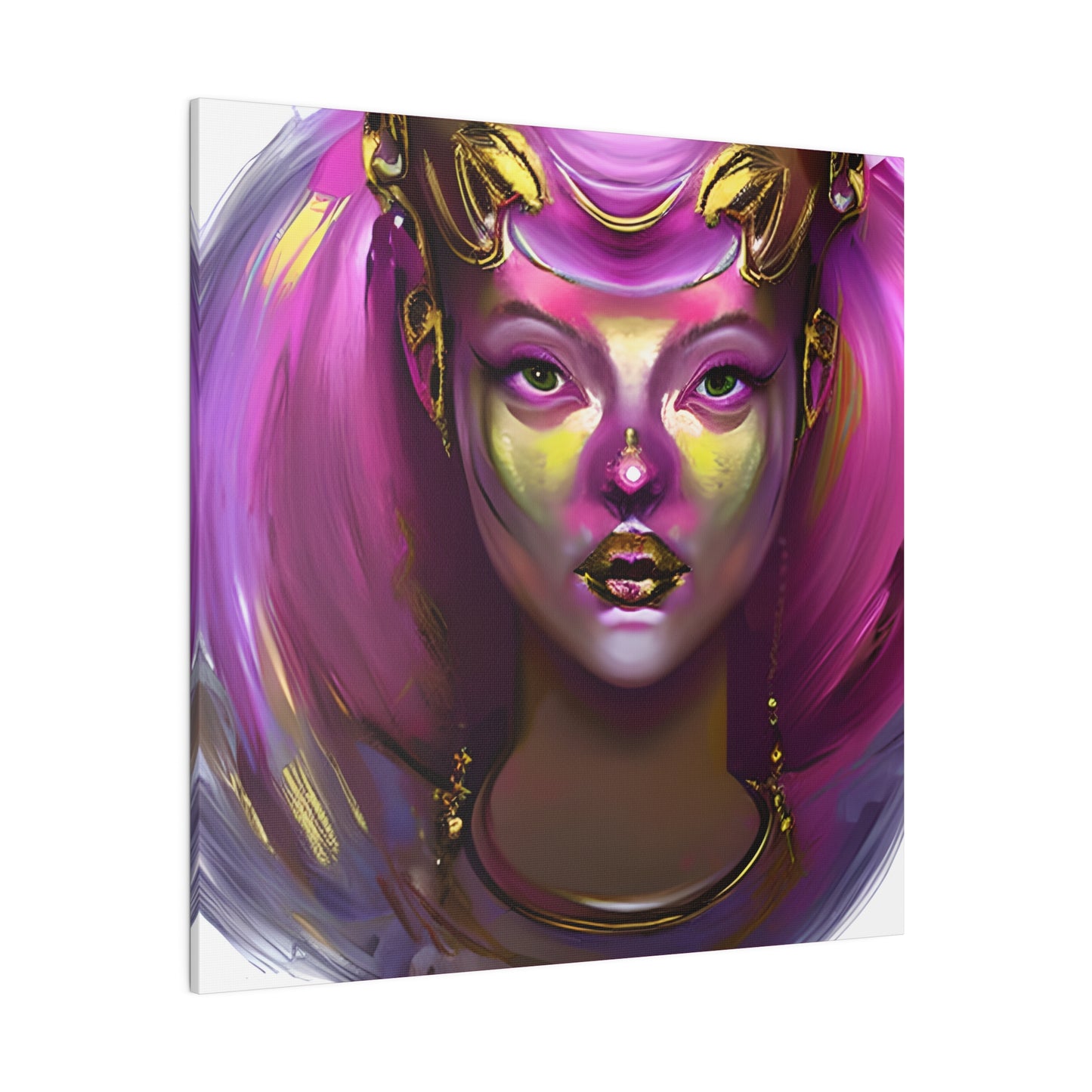 Regal ruminations digital art Canvas, Stretched, 0.75"