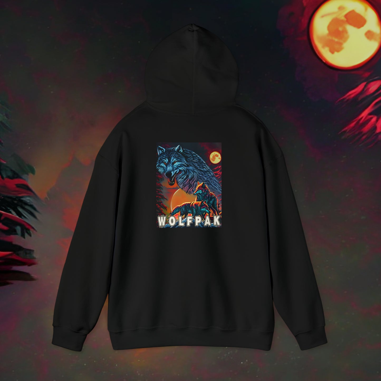 WolfPak Hoodie - Unisex Heavy Blend™ Hooded Sweatshirt