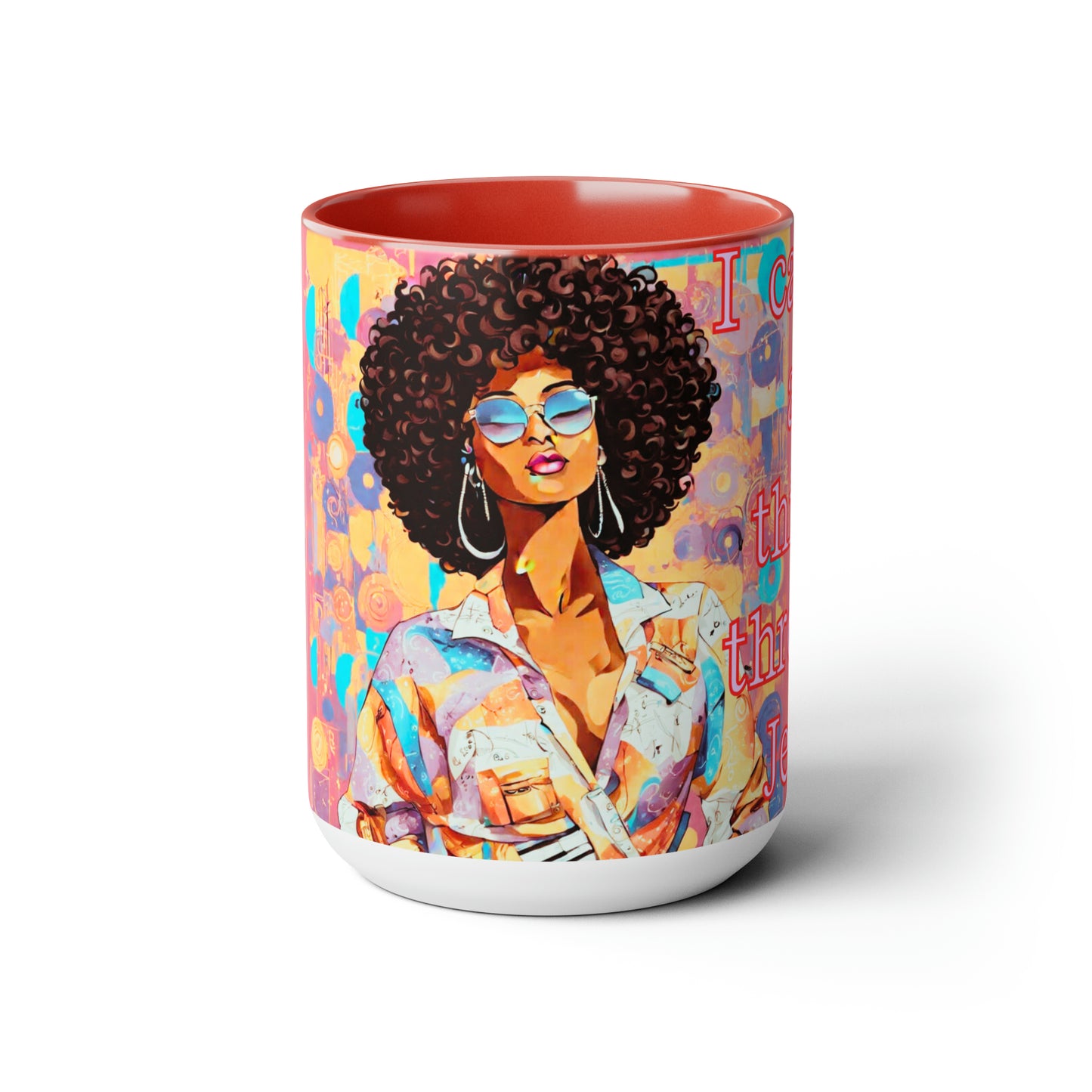 African-American women musical I can do all things15 oz ceramic mug