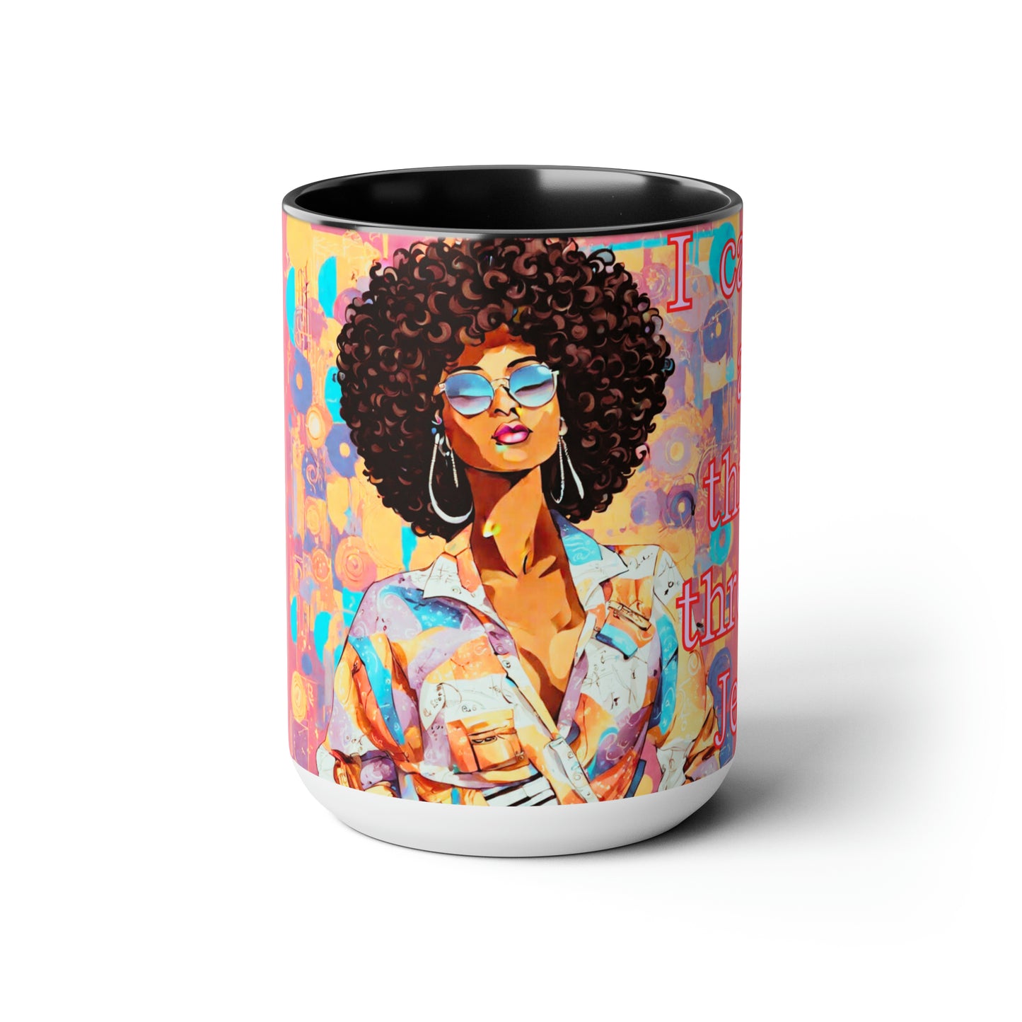 African-American women musical I can do all things15 oz ceramic mug