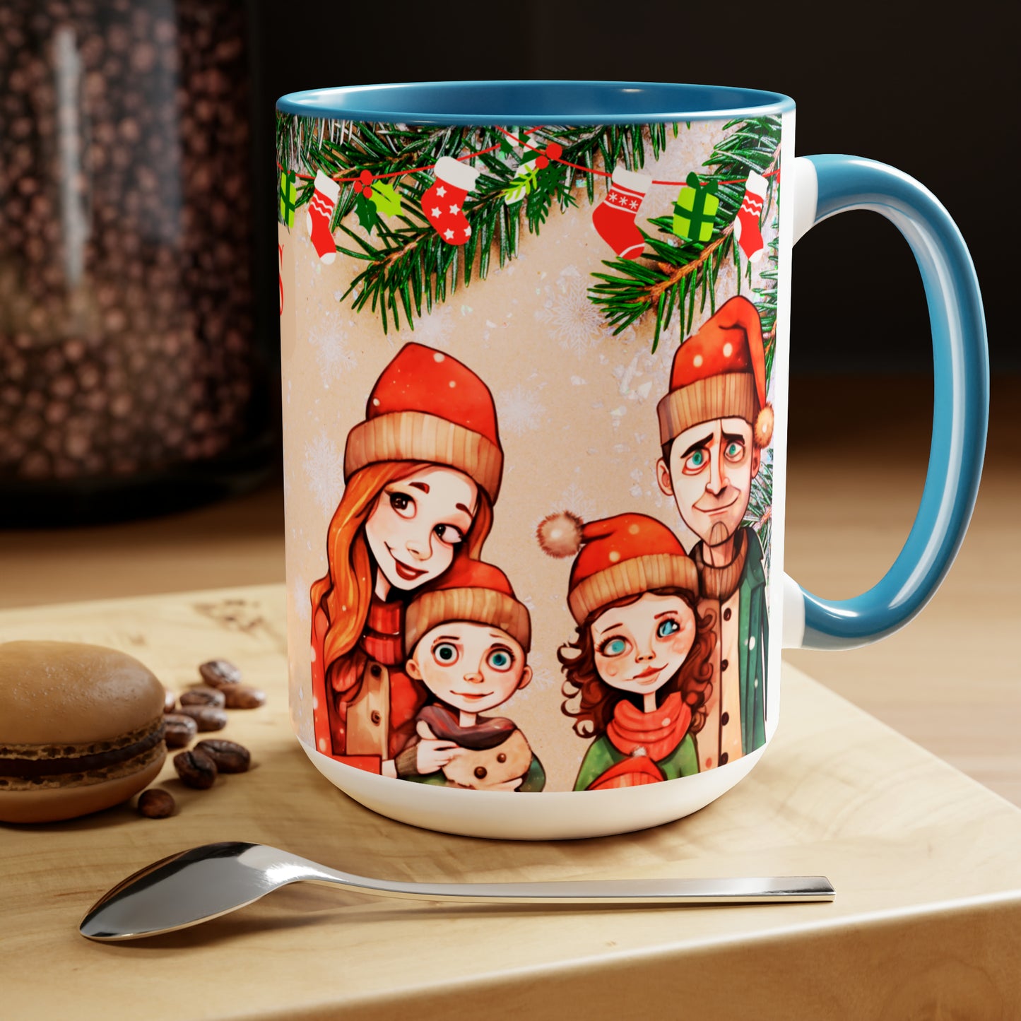 Blessings to you 15 oz ceramic mug family