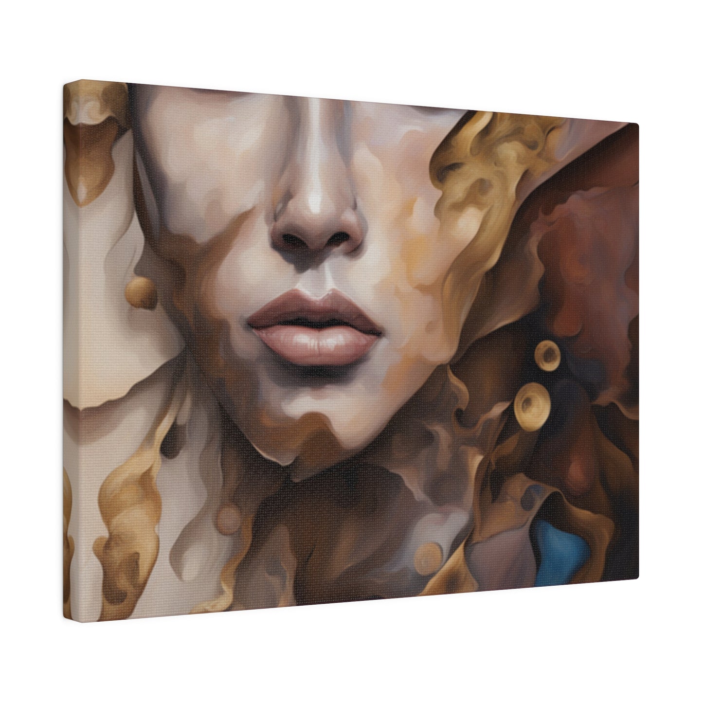 Mudfight whisper digital art Canvas, Stretched, 0.75