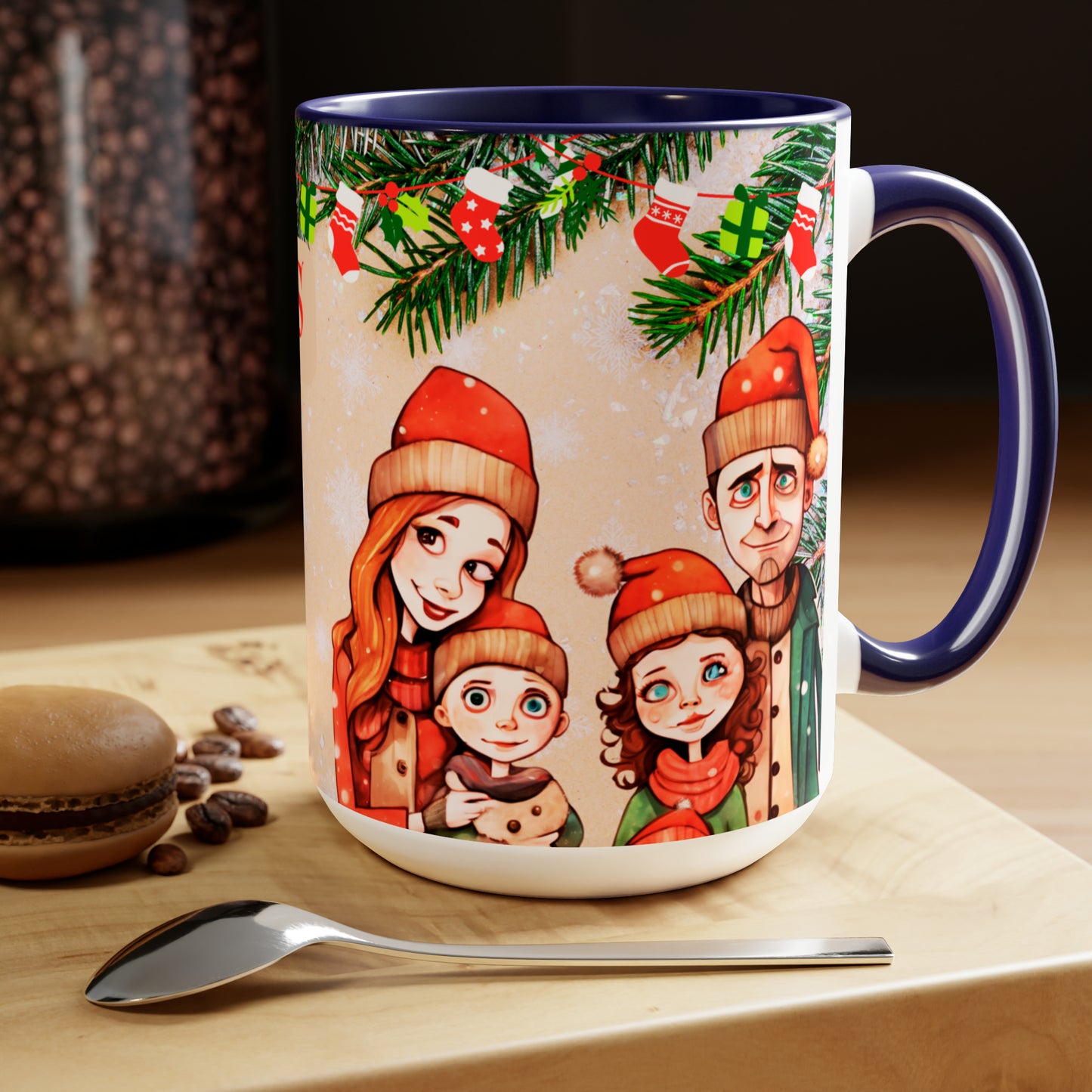 Blessings to you 15 oz ceramic mug family