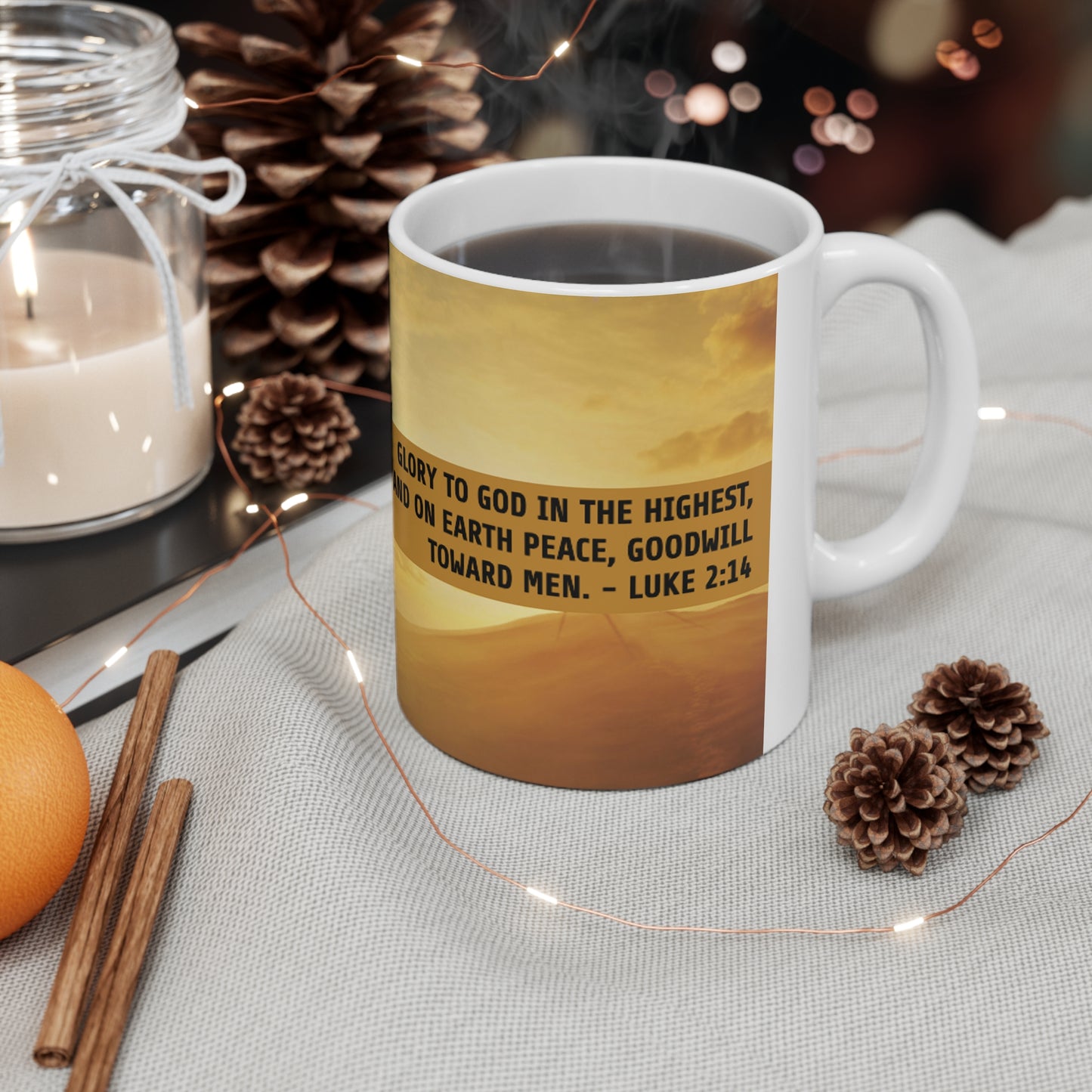 11oz To God Be the Glory Ceramic Mug