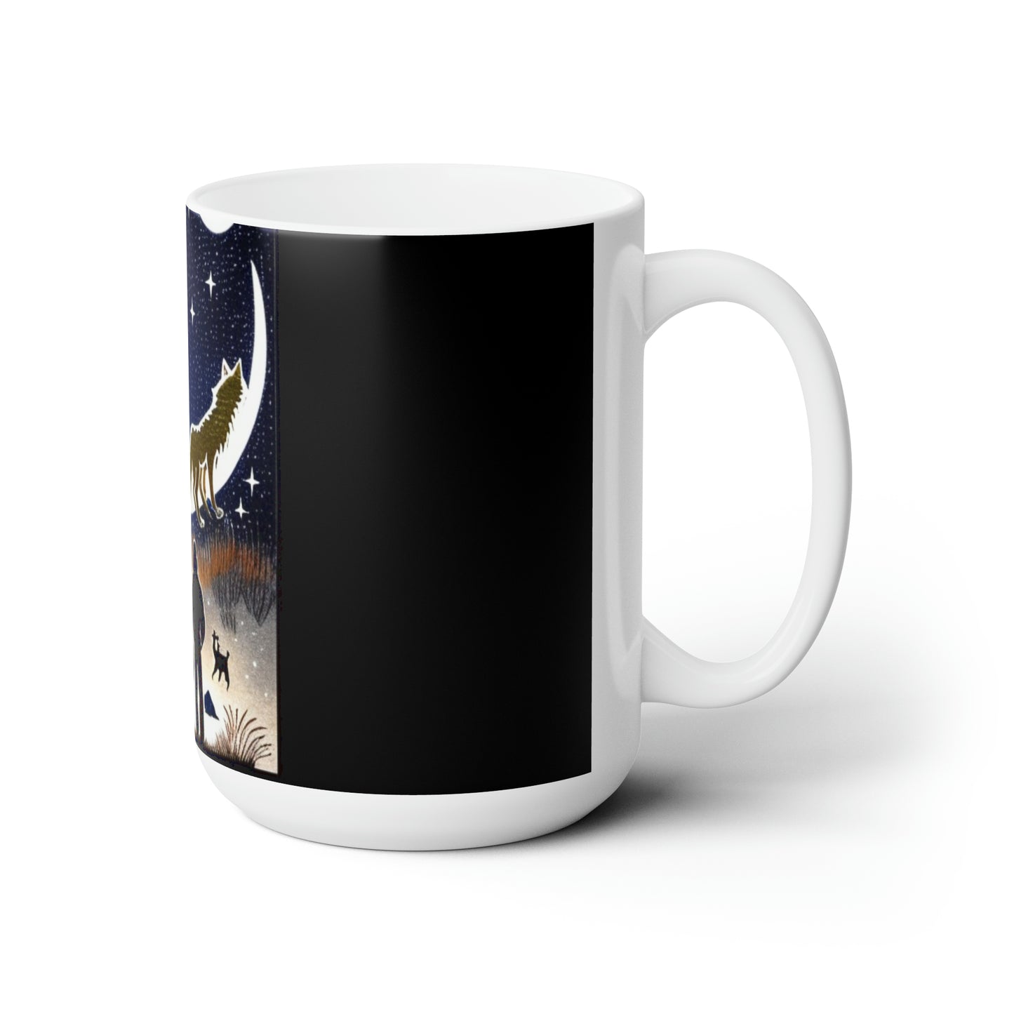 To the Moon Ceramic Mug 15oz