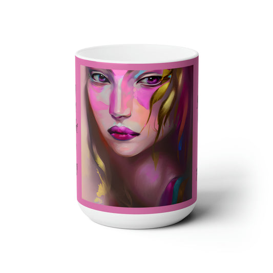 Purpose Abstract art Ceramic Mug 15 oz