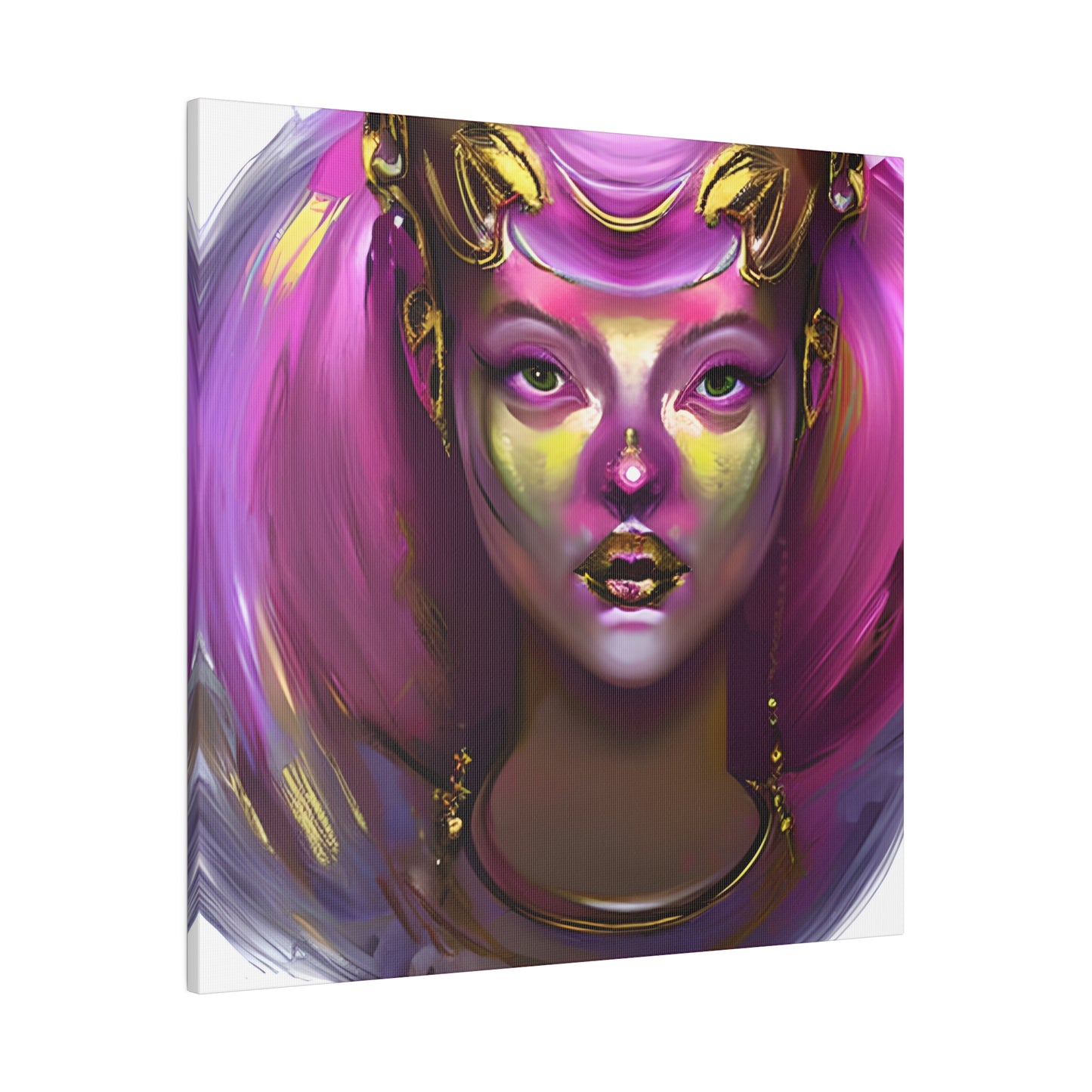 Regal ruminations digital art Canvas, Stretched, 0.75"