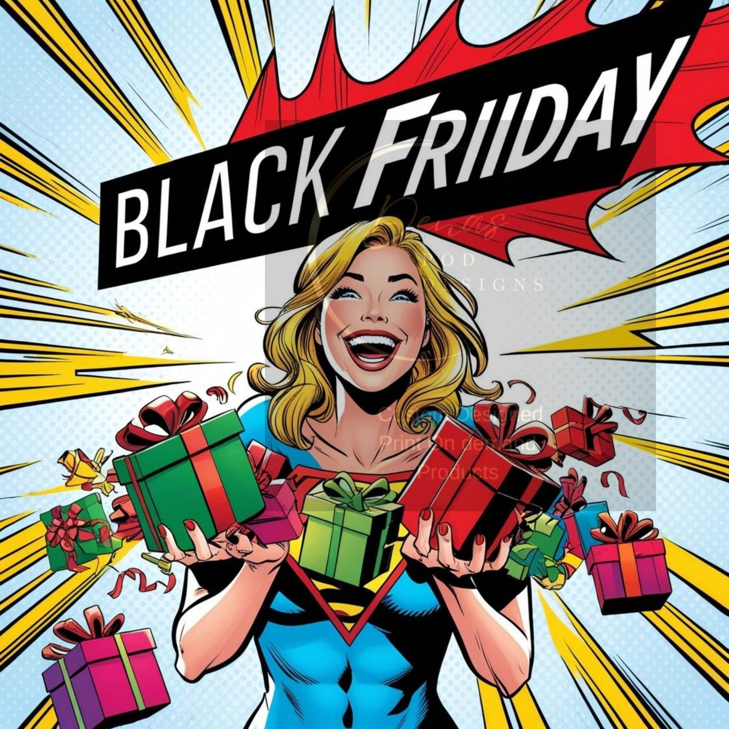 Digital Design Bundle for Your Holiday Promotions Black Friday & Holiday Marketing Design Bundle